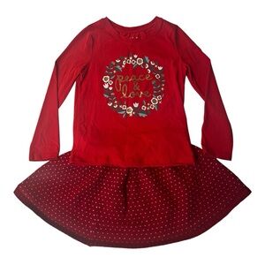 Girls bundle skirt top and coverup